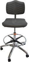 Hoge Werkstoel - laboratoriumstoel Comfort line 1002