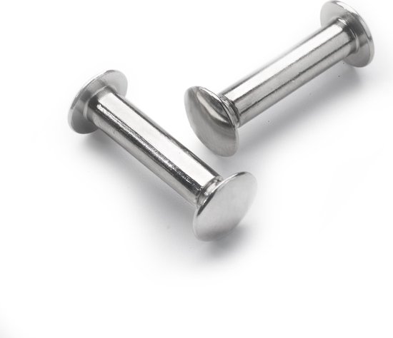 Poignées / Boucle en cuir - 2 pièces - NEUF - taille S (15,8 x 2,5 cm) - avec 3 vis de couleur