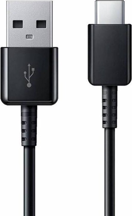 USB 2.0 + USB C kabel - 1,5 m - Zwart - duopack