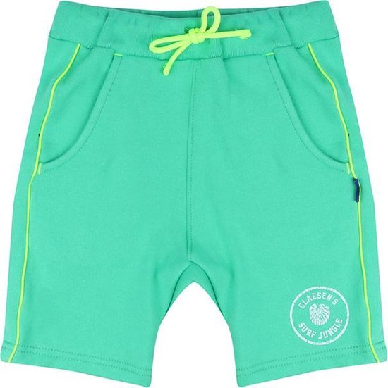 Claesens - Jongens - Boys Shorts - Groen - 128 | bol.com