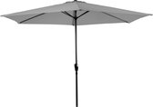 Parasol Gemini licht grijs Ø3mtr