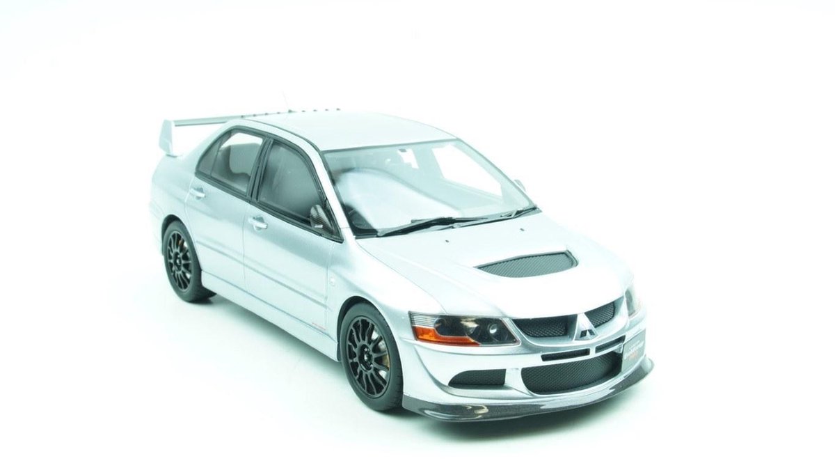 bol.com | Otto Mobile Mitsubishi Lancer EVO 8 MR FQ-400 Grijs 1:18