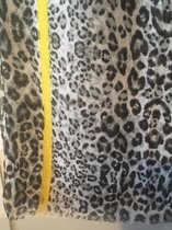 Sjaal | 85 x 180cm | Zomersjaal | Panterprint | Mode-Accessoire | Shawl | Dierenprint | Fashion