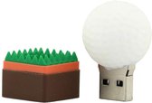 Clé USB Ulticool Golf Ball - 16 Go - Sport - Blanc