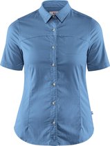 Fjallraven High Coast Stretch Outdoorshirt Dames - River Blue - Maat XL