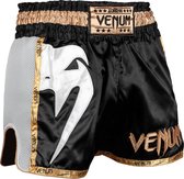 Venum Giant Muay Thai short - Zwart/Wit/Goud - M