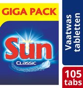 Sun Classic - 105 stuks - Vaatwastabletten