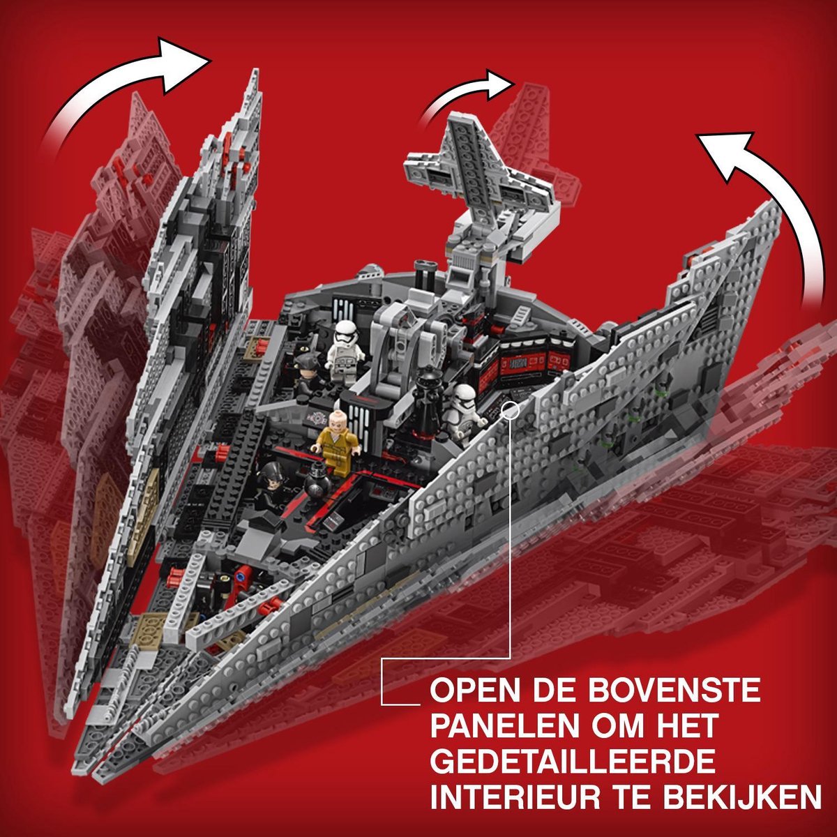 Lego Lego Star Wars 75055 - Vaisseau de la flotte Impériale (Imperial Star  Destroyer)