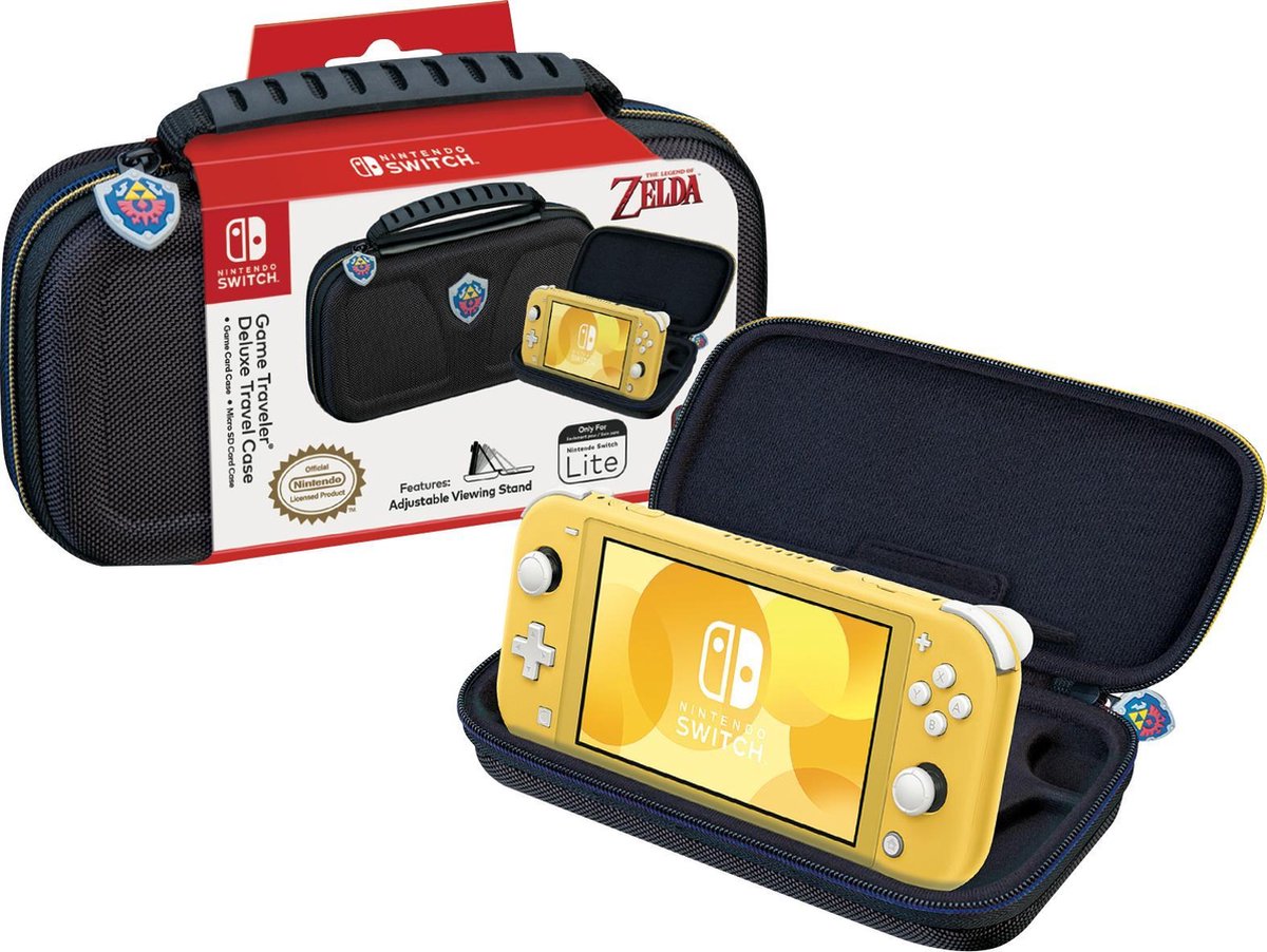Étui de protection officiel sous licence Zelda - Nintendo Switch Lite -  Marron