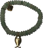 Petra's Sieradenwereld - Armband natuursteen Jade (13)