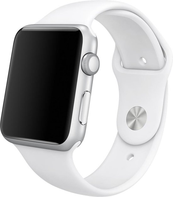 Apple Watch Sport Smartwatch 42mm Aluminium Wit