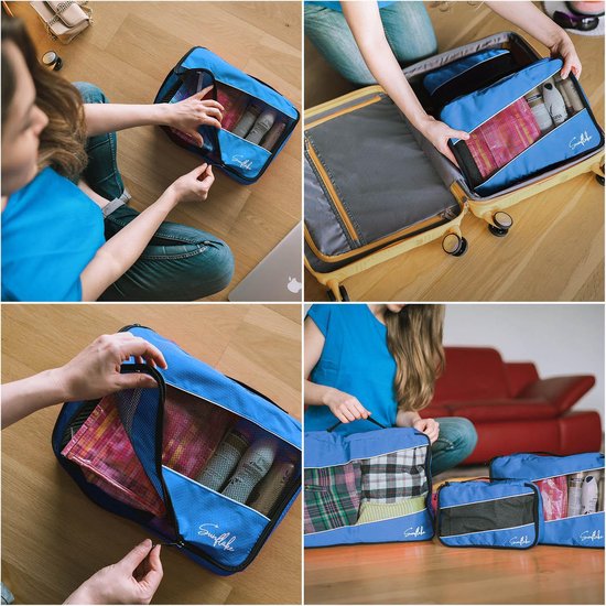 Sunflake Packing Cubes Set - 3 stuks 