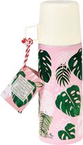 Rex London Thermosfles met Beker Tropical Palm RVS - 350ml