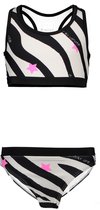 B.Nosy sportieve bikini Zebra Maat: 86/92