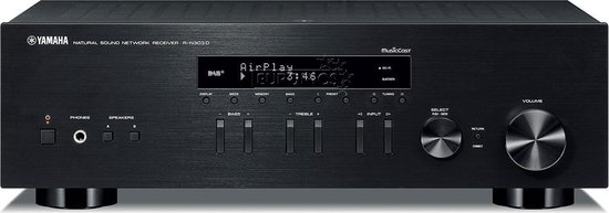Maken Druppelen Ga door Yamaha R-N303D - Receiver met MusicCast - Zwart | bol.com
