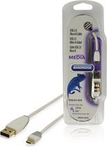 Bandridge USB naar USB Micro B kabel - USB2.0 - 2 meter
