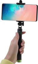 Shop4 - Samsung Galaxy S10 Selfie Stick Bluetooth Groen