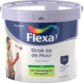 Flexa - Strak op de muur - Muurverf - Mengcollectie - Vol Citroengras - 5 Liter