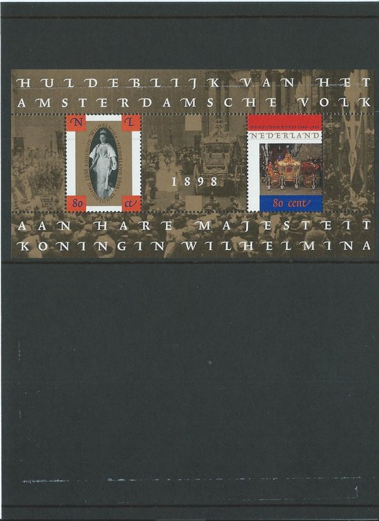 Thumbnail van een extra afbeelding van het spel Nederland Jaarcollectie Postzegels 1998