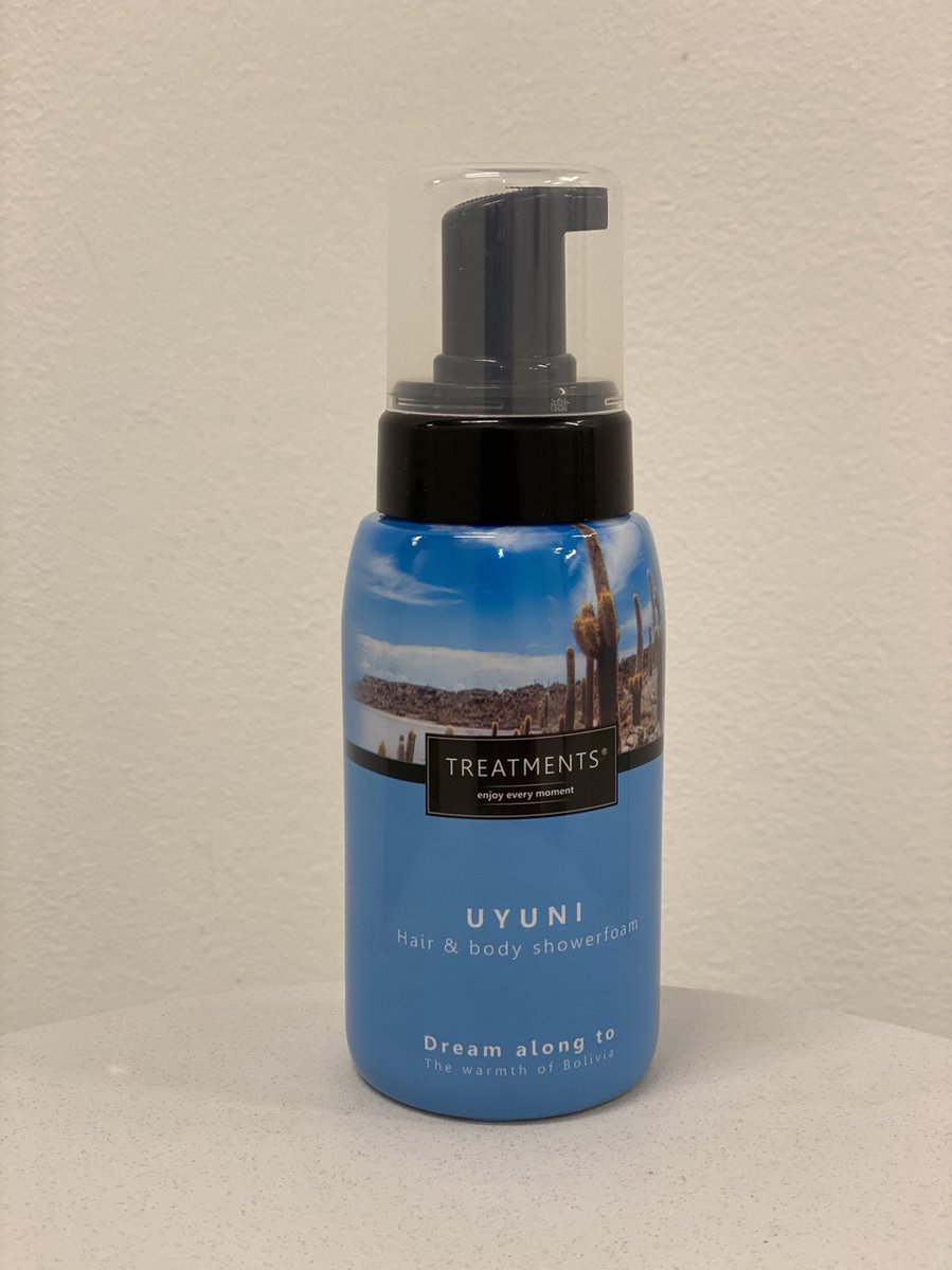 Treatments hair&body showerfoam Uyuni shampoo douchegel 250 ml