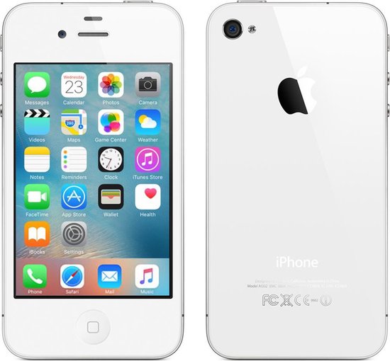 Aankondiging gebruik Email Apple iPhone 4S refurbished door 2ND - 16 GB - Wit | bol.com