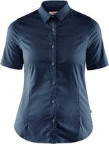 Fjallraven High Coast Stretch Outdoorshirt Dames - Navy - Maat XL
