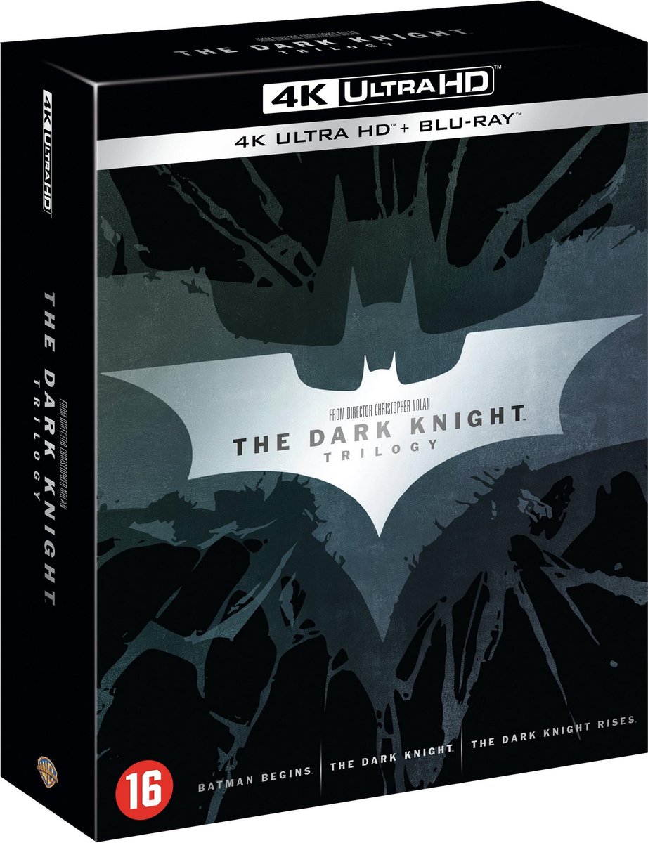 Dark knight trilogy (4K Ultra HD Blu-ray), Christian Bale | Dvds | bol