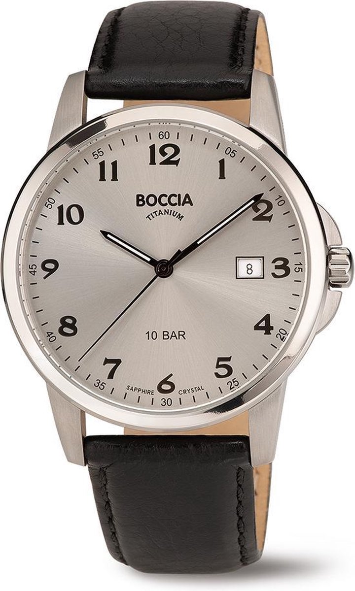 Boccia Titanium 3633.03 Heren Horloge 40 mm