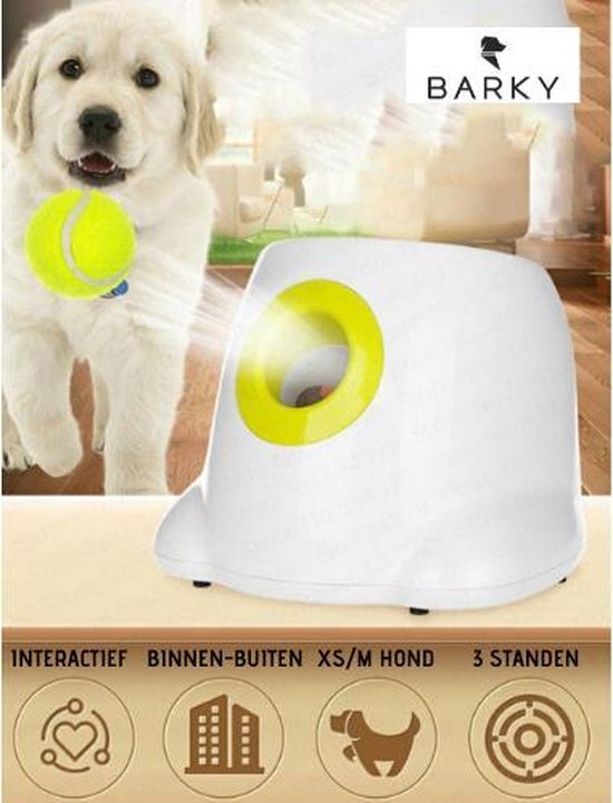 Ballenwerper Honden Automatisch Interactief Bal Launcher Werper - Huisdier  Hond... | bol.com