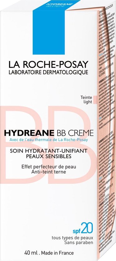La Roche-Posay Hydreane BB Crème Light - 40ml - Gevoelige huid | bol