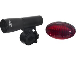 Trespass Photon Bike Light Set (Black)
