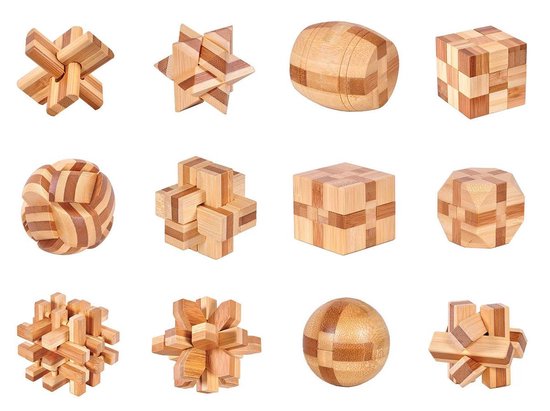 Thumbnail van een extra afbeelding van het spel DW4Trading® 3D bamboo puzzel complex 2