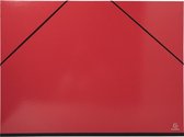 ACROPAQ Tekenmap A2 - 52 x 72 cm, XXL Groot, met Elastieken, Rood