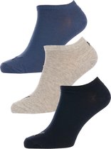Puma sneaker plain 3p - Sportsokken - Volwassenen - navy/grey/nightshadow blue - 39-42