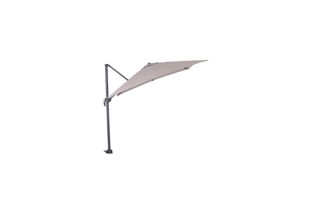 Hawaii parasol S - 250x250 cm - carbon black - zand – foto 6
