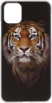 ADEL Kunststof Back Cover Hardcase Hoesje Geschikt voor iPhone 11 Pro Max - Tijger