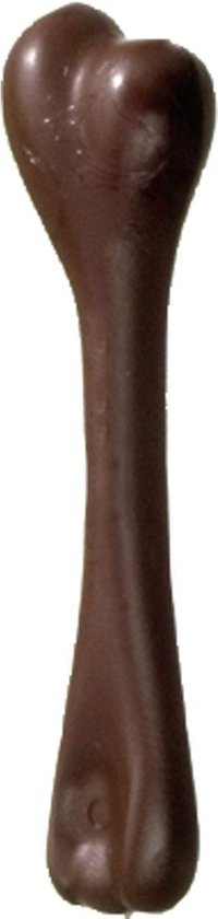 Hondenspeelgoed nylon bot choco - Bruin - 13 cm