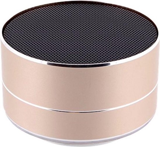 gesloten Medewerker Shipley S&C - Bluetooth speaker goud rose klein mini draadloze speaker muziek audio  | bol.com
