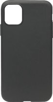 ADEL Premium Siliconen Back Cover Softcase Hoesje Geschikt voor iPhone 11 Pro - Zwart