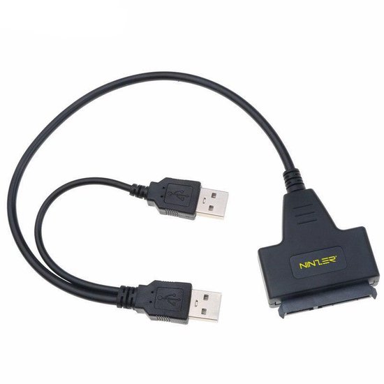 Ninzer USB naar SATA Adapter - Harde Schijf Clonen - HDD, SSD Upgrade -  Gegevens... | bol.com