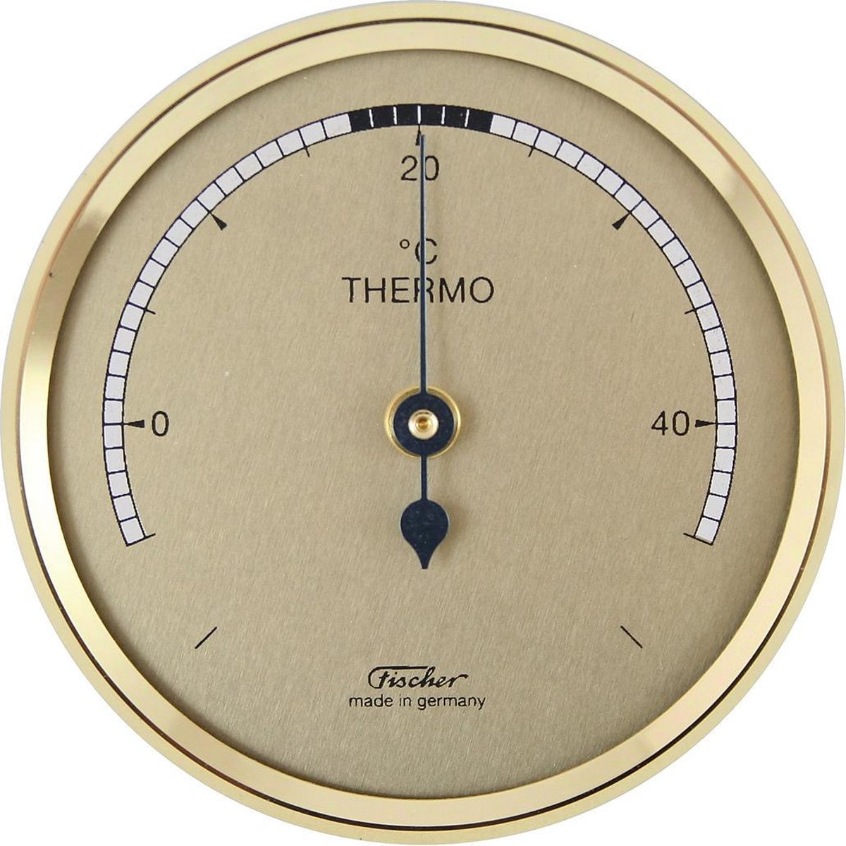 Fischer | Thermometer - messing - ø 68 mm - Feingerätebau Fischer