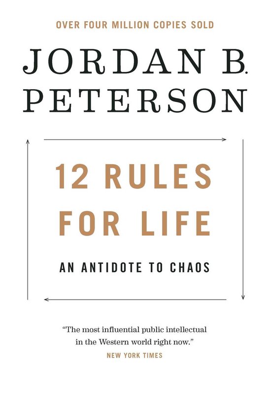 Boek cover 12 Rules for Life: An Antidote to Chaos van Jordan B. Peterson (Hardcover)