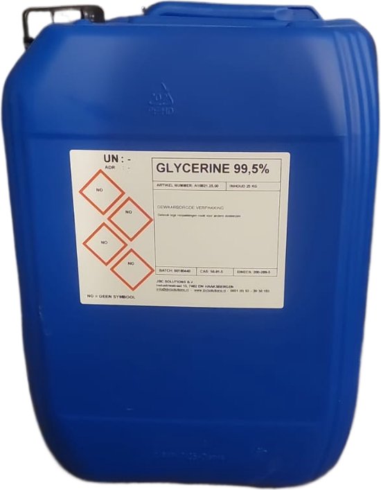 Glycerine / Glycerol 99,5 Glycerine Plantaardig Glycerine
