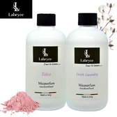 Labryce® Wasparfum Fresh Laundry 250 ml & Talco 250 ml - Geconcentreerd - Ook in Wasparfum Proefpakket - Geurbooster