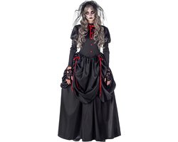 Boland - Kostuum Black widow (XL) - Volwassenen - Spook - Halloween - Horror - Geest - Spook - Zwarte weduwe
