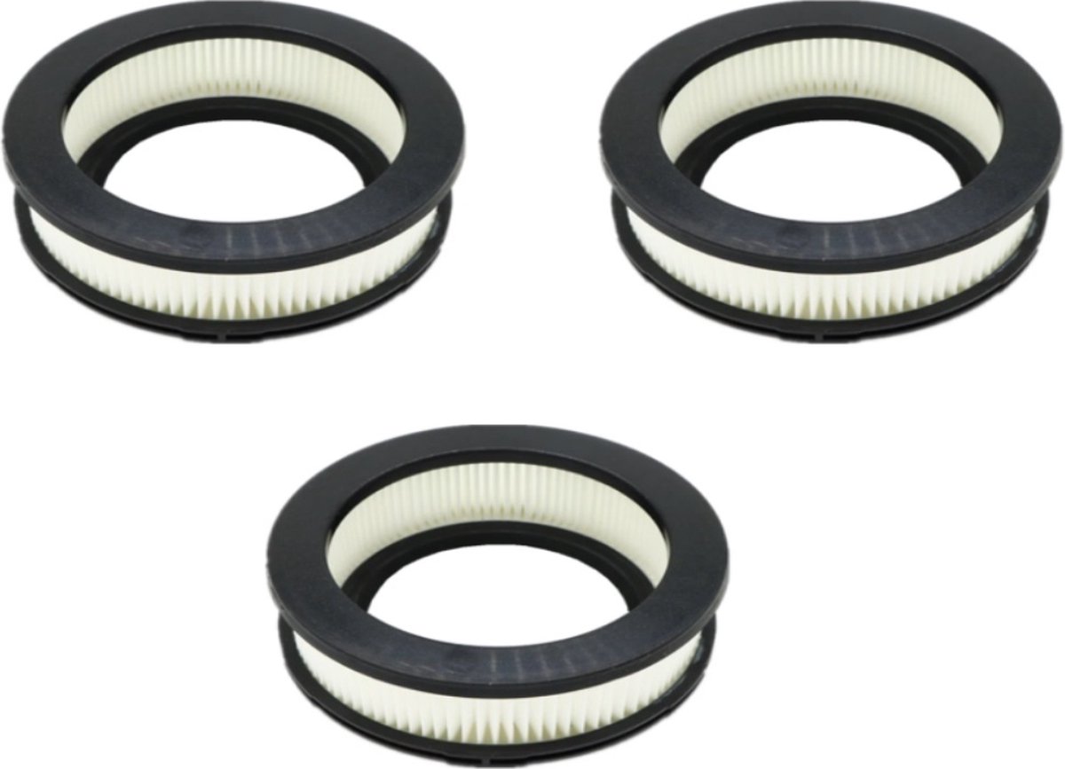 Replacements® Motorfilters geschikt voor Rowenta X-Force Flex 11.60 - 12.6 - 14.60 en 15.60 - ZR009008 - 3 stuks
