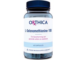 Orthica Orthica L-Selenomethionine-100 - Selenium - 60 capsules - 60 stuks