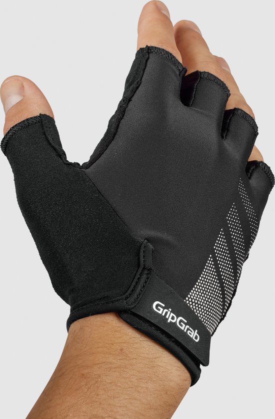 GripGrab - Ride RC Lite Korte Vinger Zomer Fietshandschoenen met Padding - Zwart - Unisex - Maat S van Gripgrab — afbeelding 2