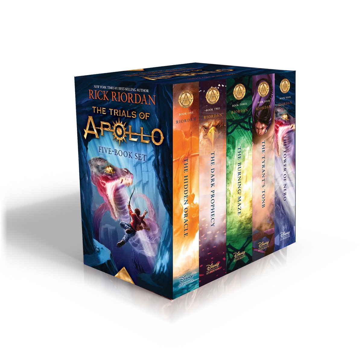 Trials of Apollo- Trials of Apollo, The 5Book Paperback Boxed Set - Rick Riordan