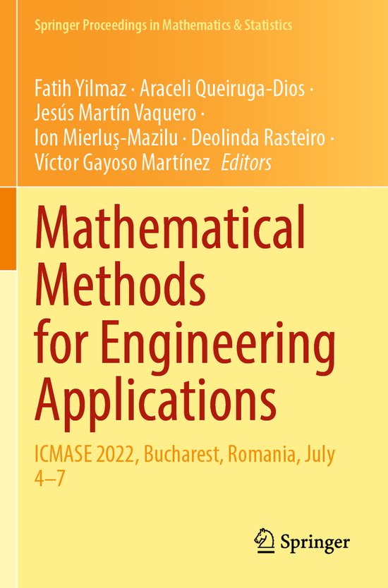 Springer Proceedings in Mathematics & Statistics414- Mathema ... - cover